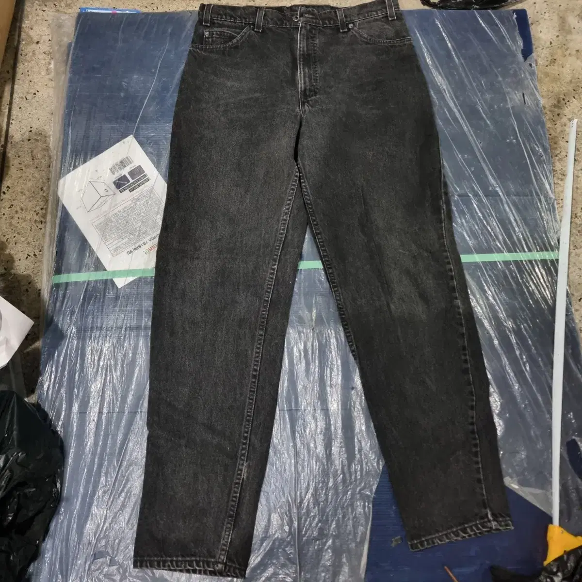 90s Levi's 550 Ebony Made in USA