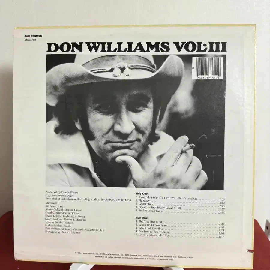 Don Williams  -  Vol. III(LP)