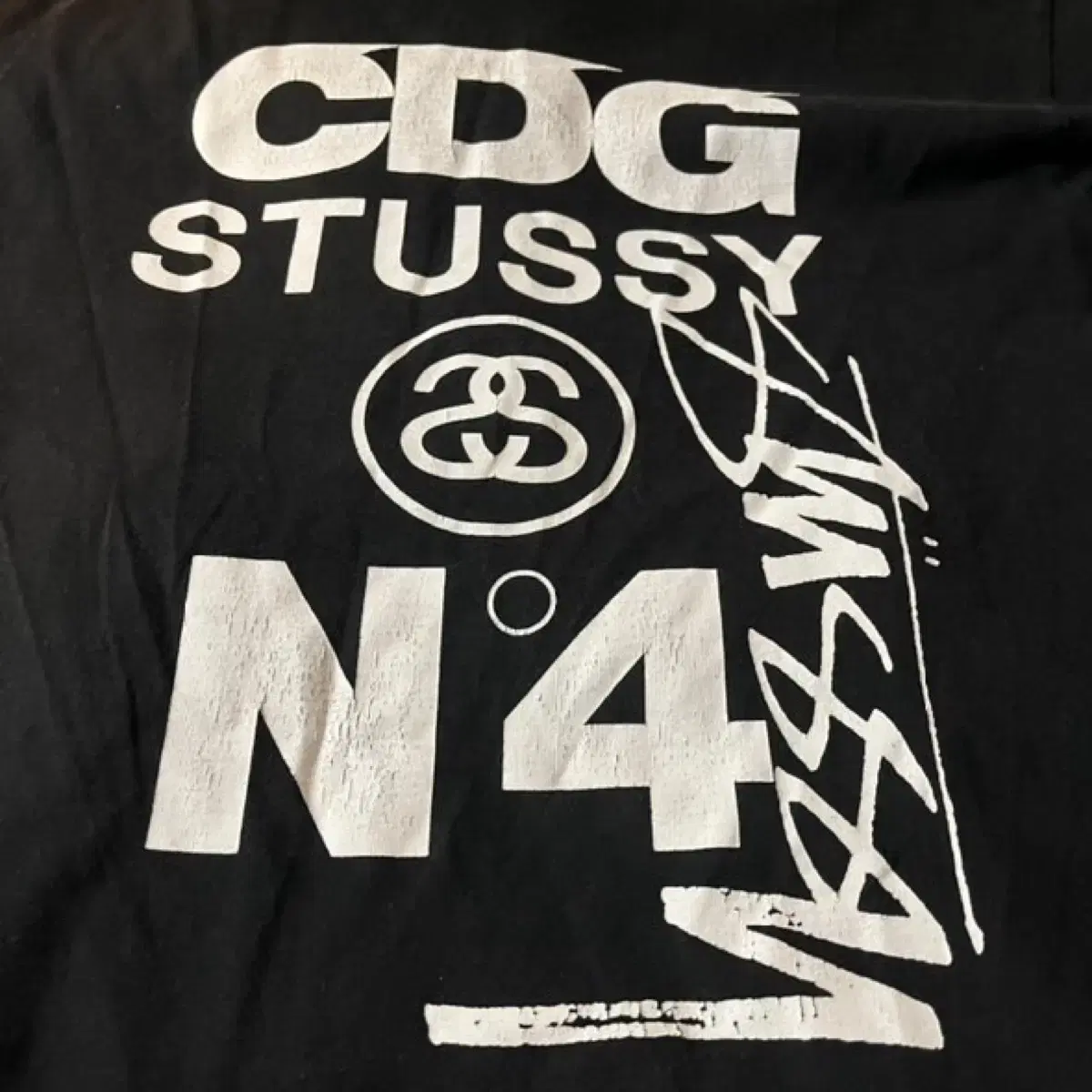 CDG x STUSSY 반팔