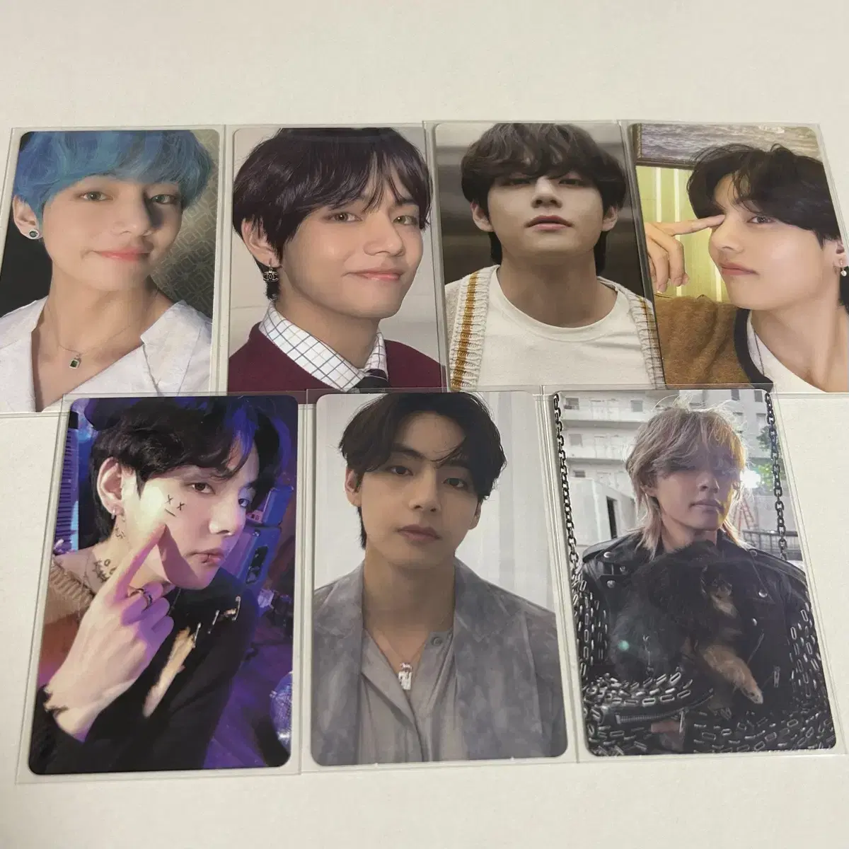 bangtan v kim taehyung photocard persona mapsole non-proof layover samsung