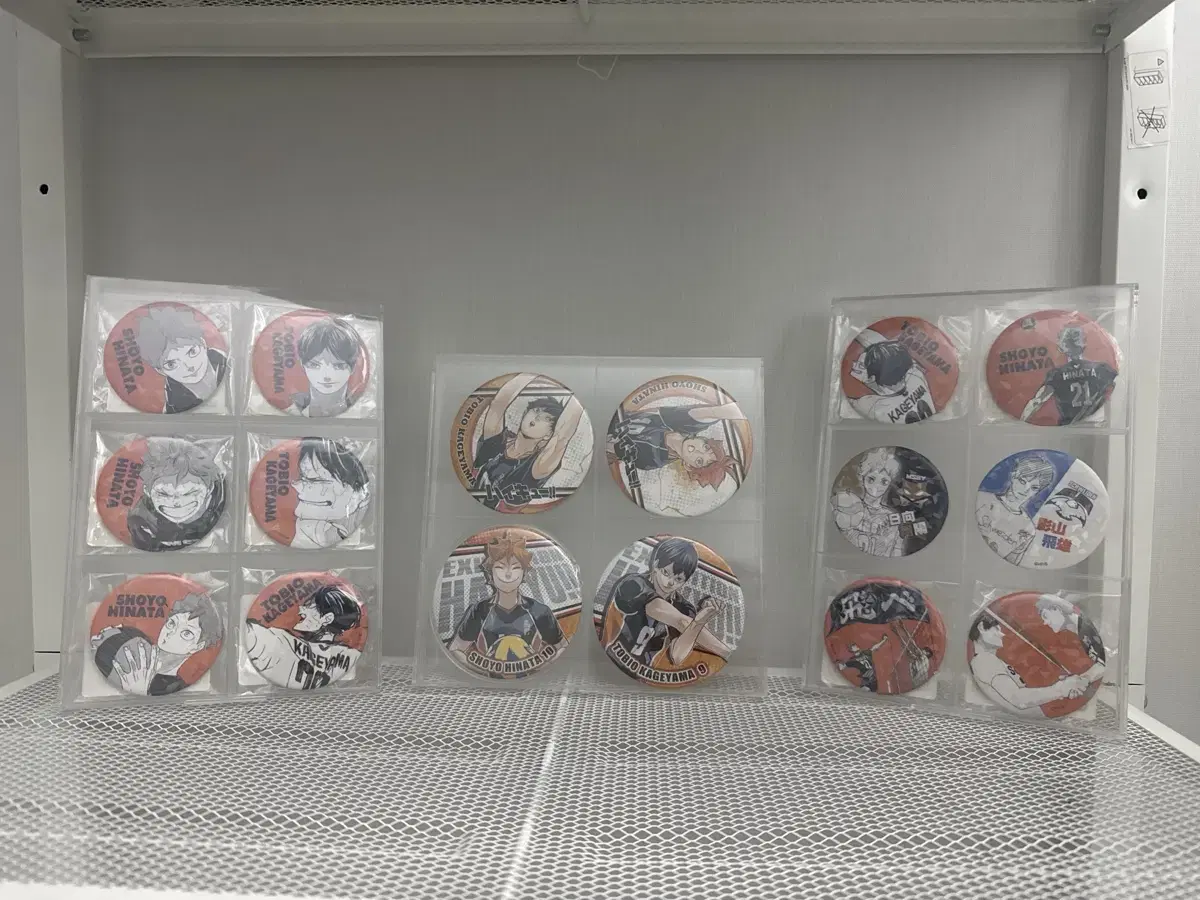 Haikyuu All-Stars acrylic Canbadges in bulk