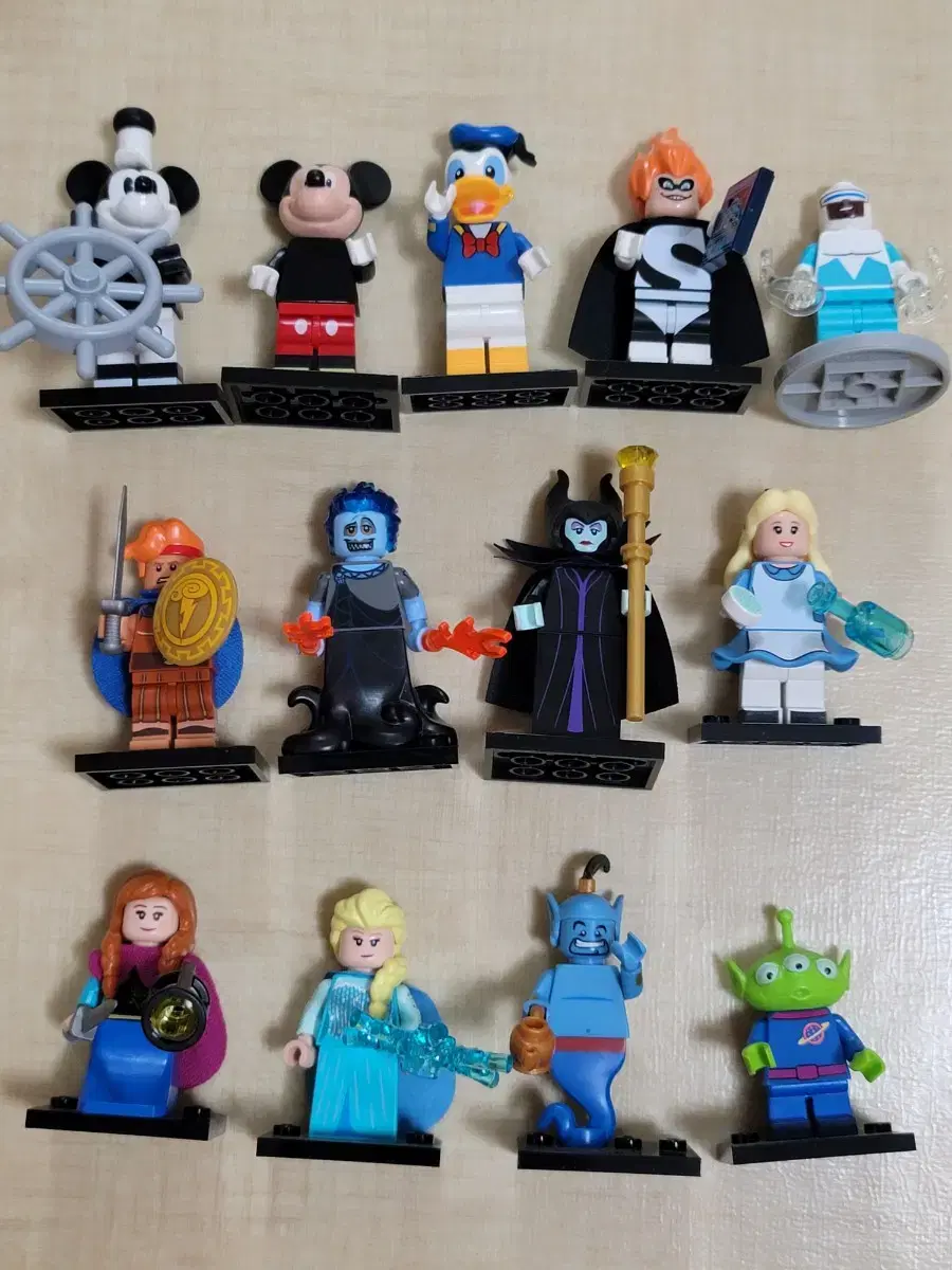 13 Genuine LEGO Minifigures Disney for sale bulk 