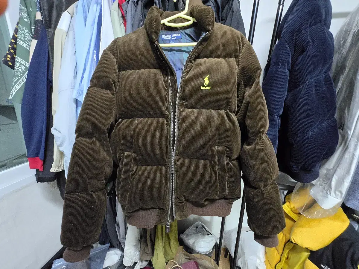 Polo x Pallas Puffer Brown Padded Ultra Gold Size S (true to size 95-100)