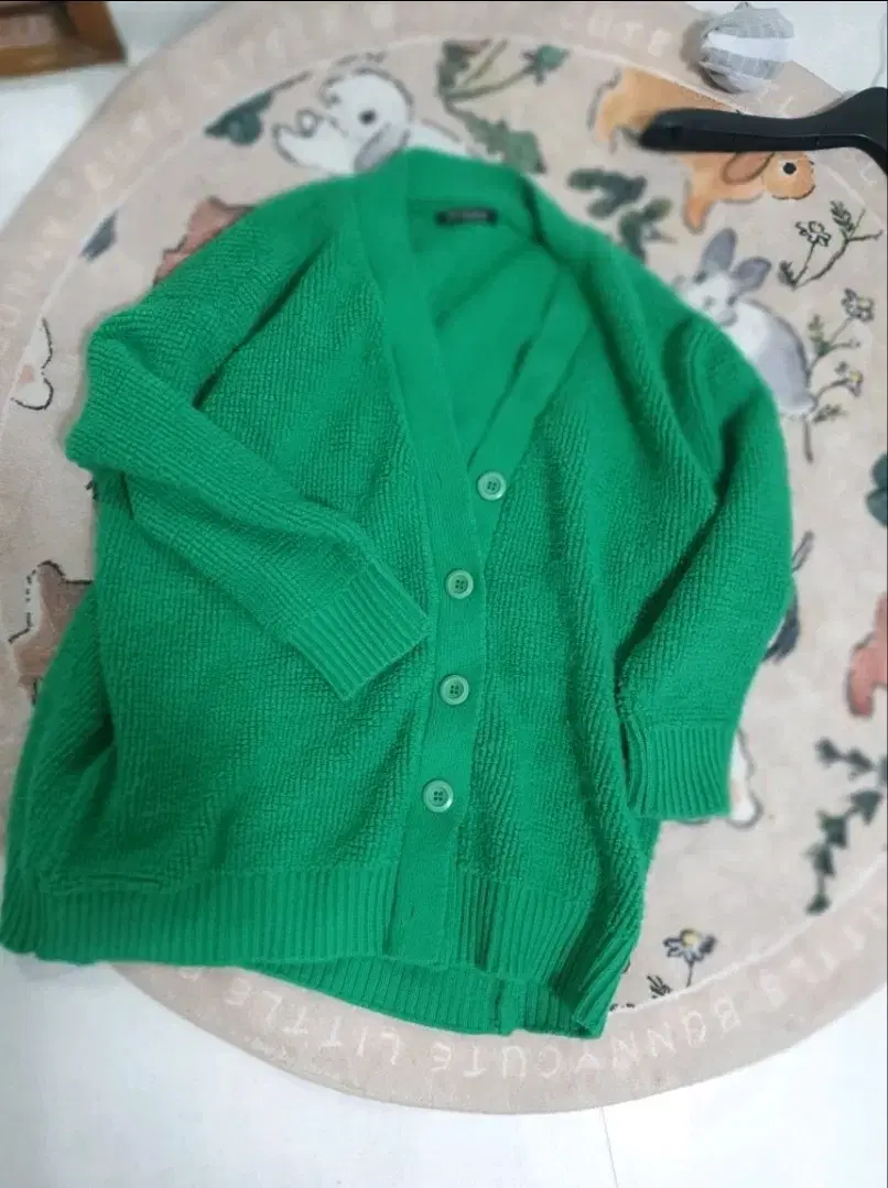 SPRAY PREMIUM Green Cardigan