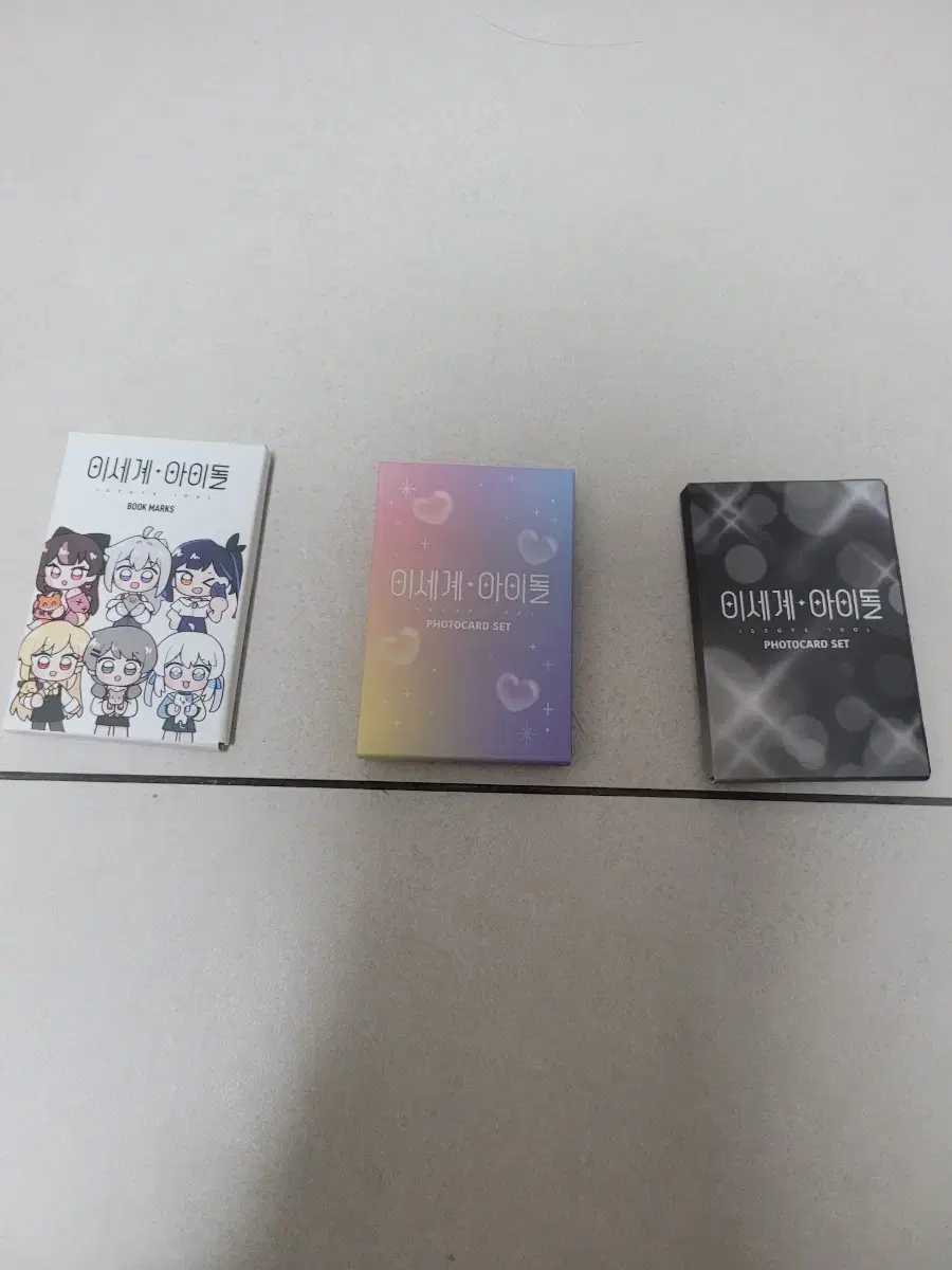 Sell ISEGYE IDOL photo card bookmarks