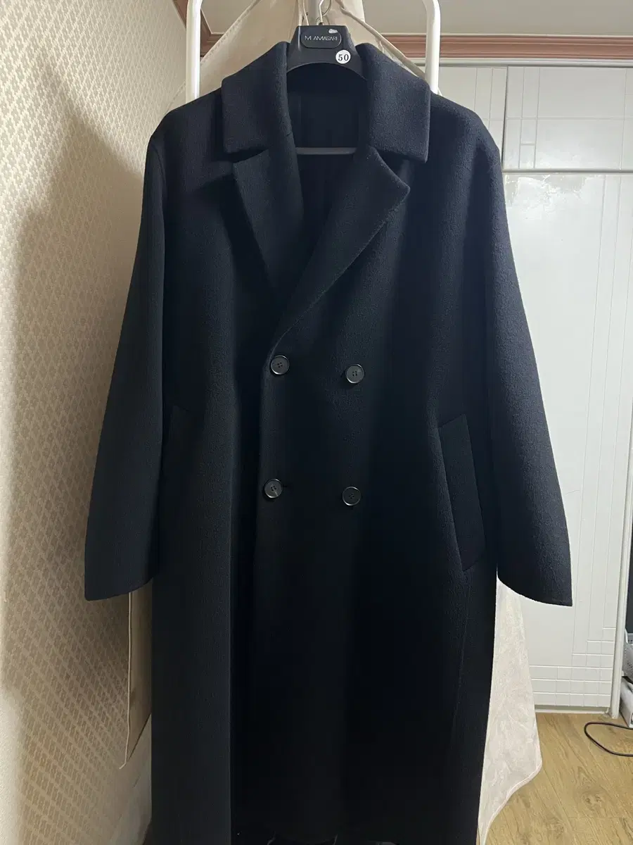 mamagari back wadded handmade double coat