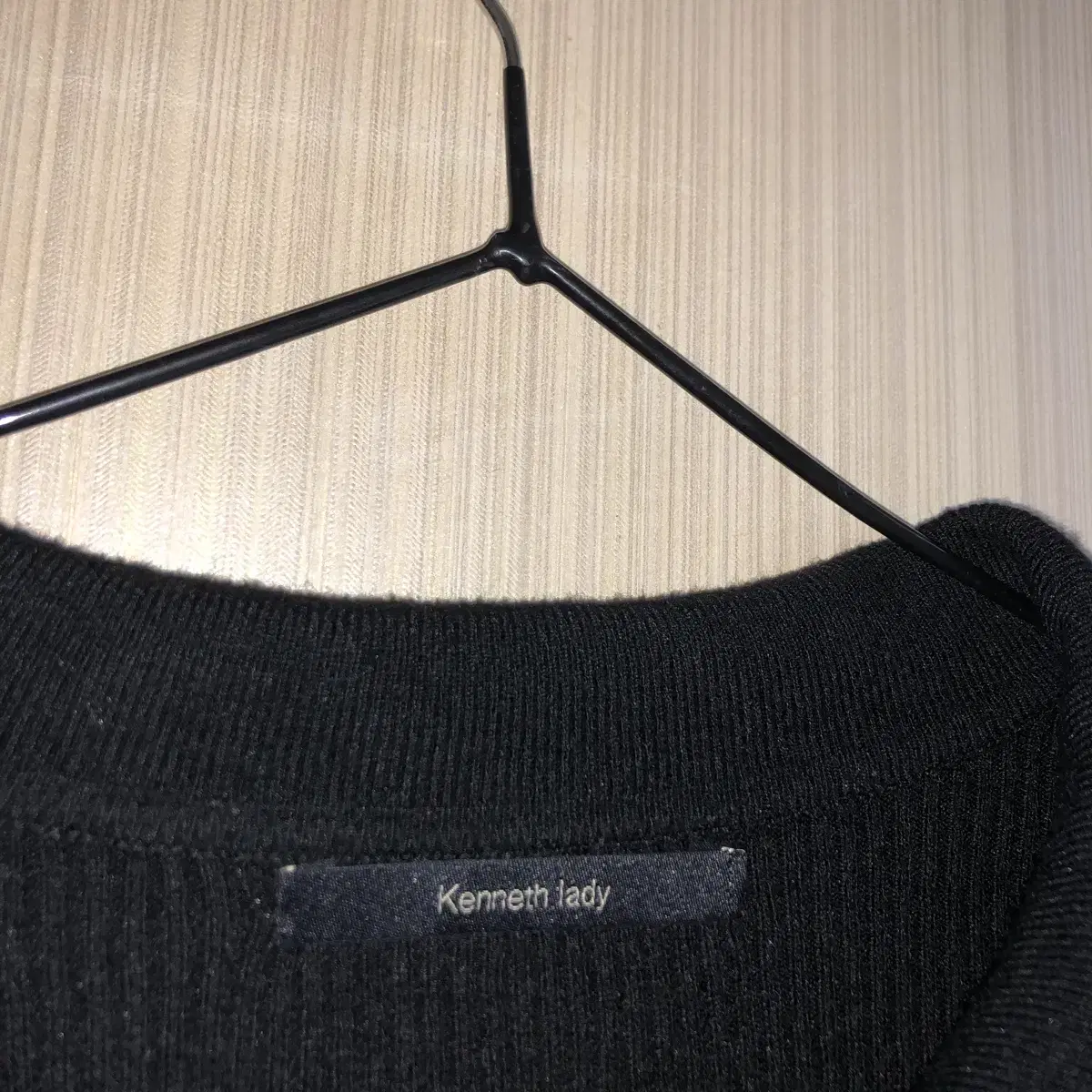 Vintage kenneth lady black knit