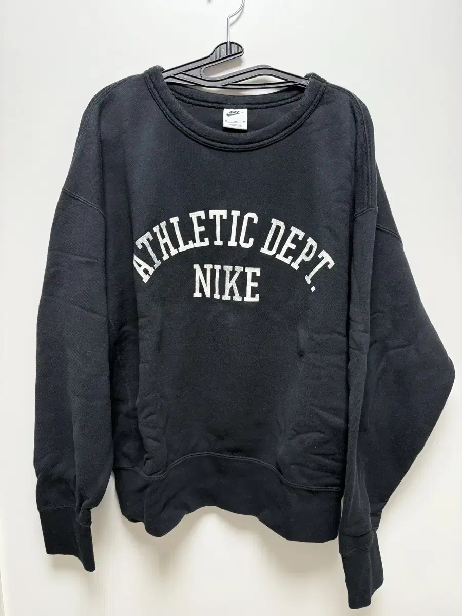 [2XL]Nike Fleece Crew Neck Sweatshirt Black P