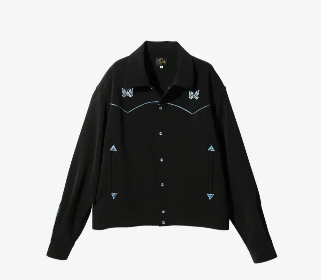 Needles Piping Cowboy Jacket Black/Blue size M