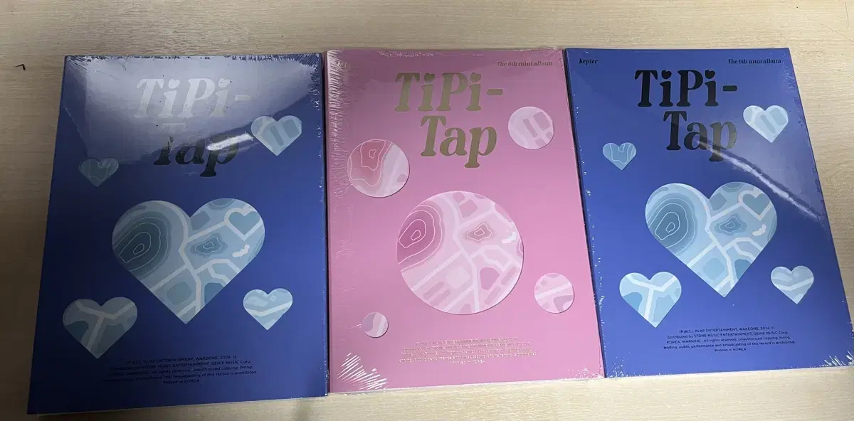 kep1er tippitap sealed album sells