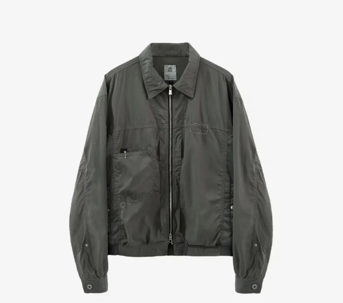 [2] Polythene Docking Jacket Olive Gray 24SS