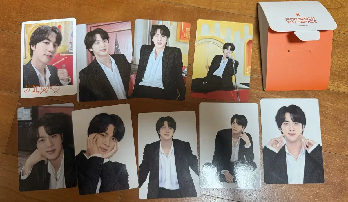 Bangtan BTS Seokjin Unit Putudan Mini Photocard de Ball WTS