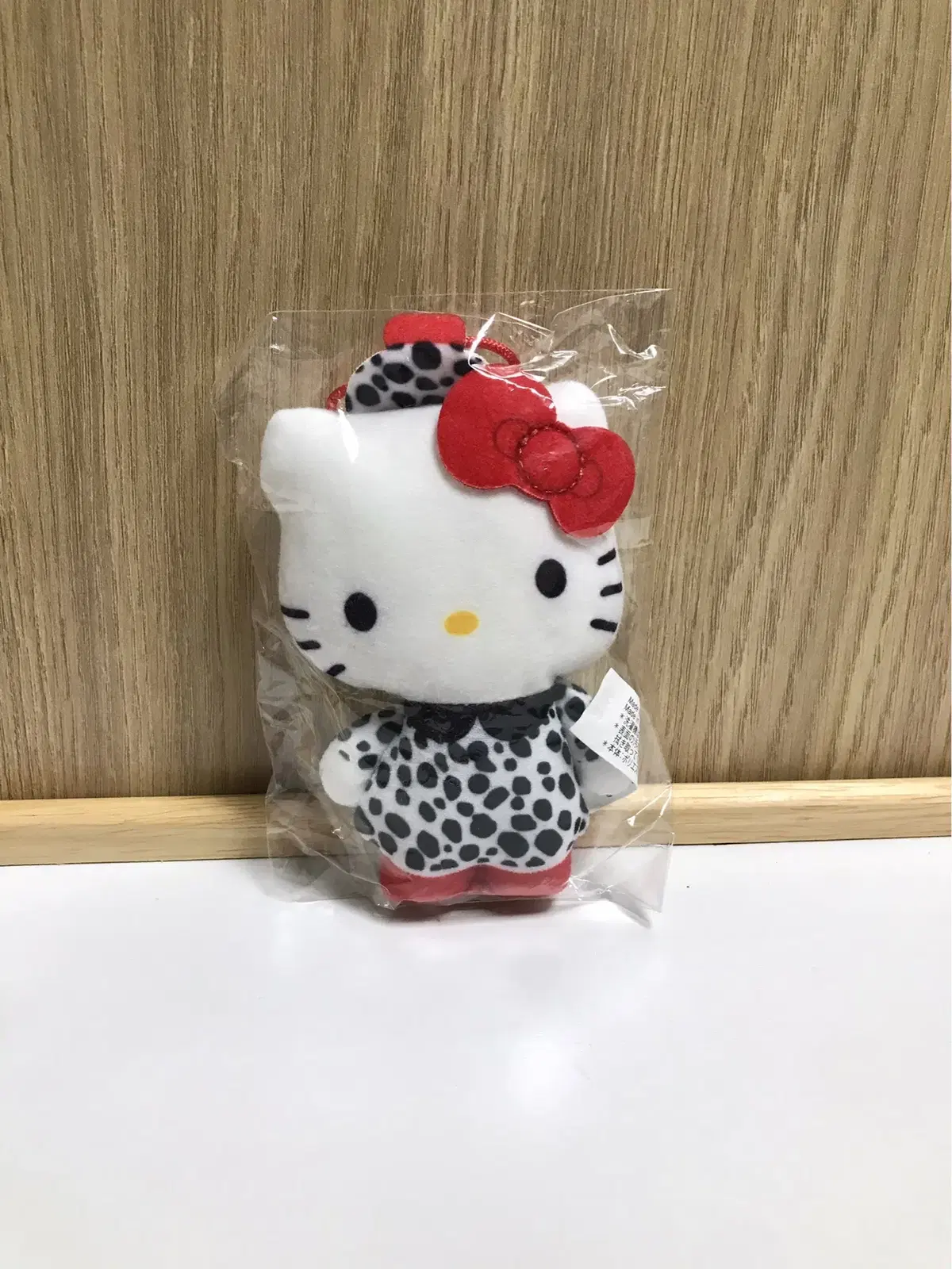 Happy Meal Kitty Dalmatian keyring doll San Rio