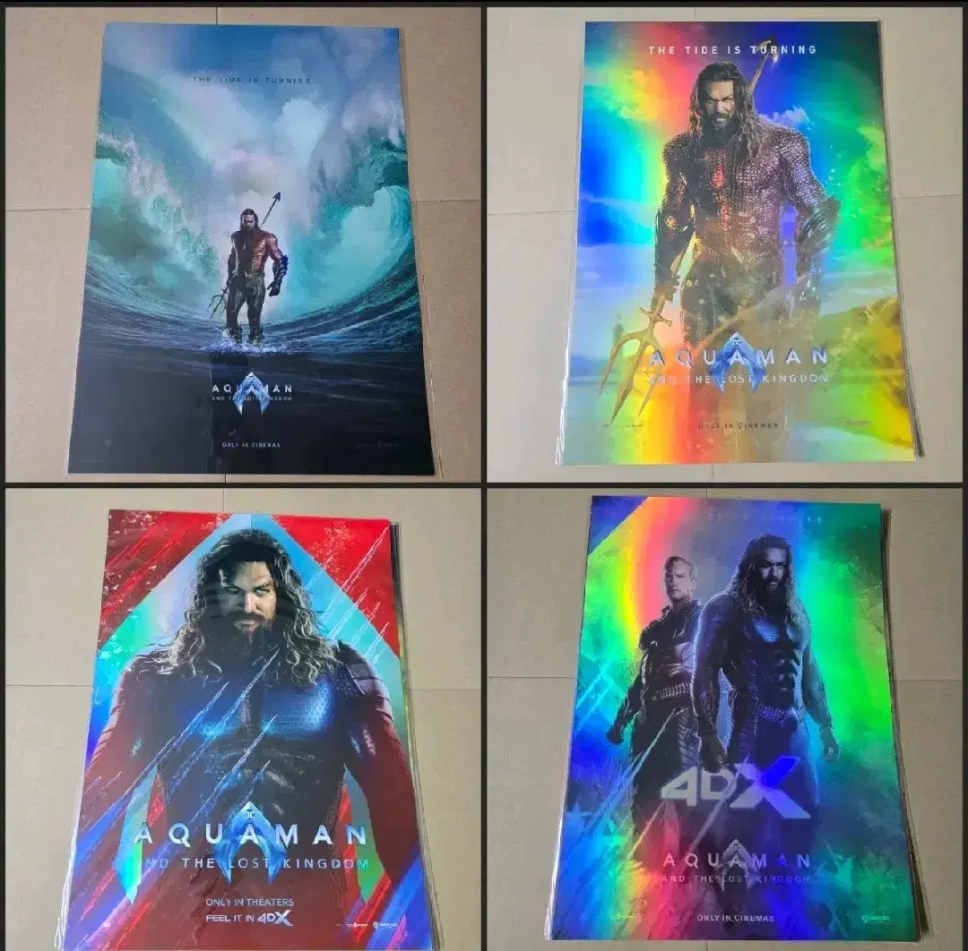 Bulk/War Aquaman Lost Kingdom 4DX poster special Special PodiX Incheon