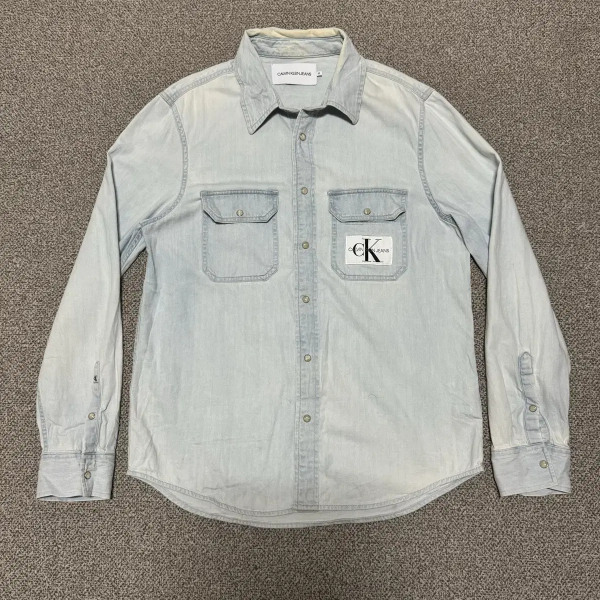 M Calvin Klein Denim Shirt