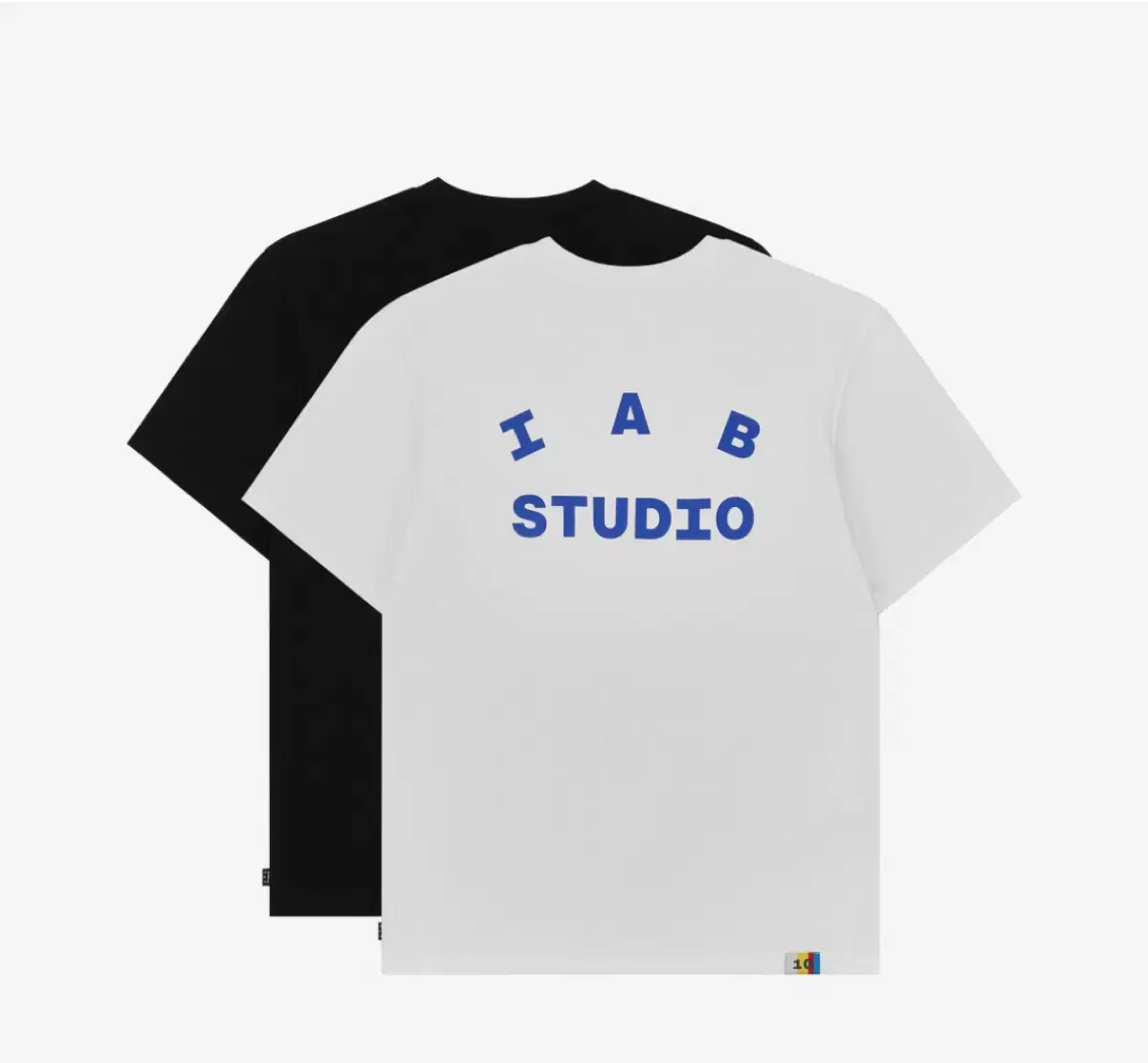 iapp studio 10th anniversary short sleeve t-shirt m black white