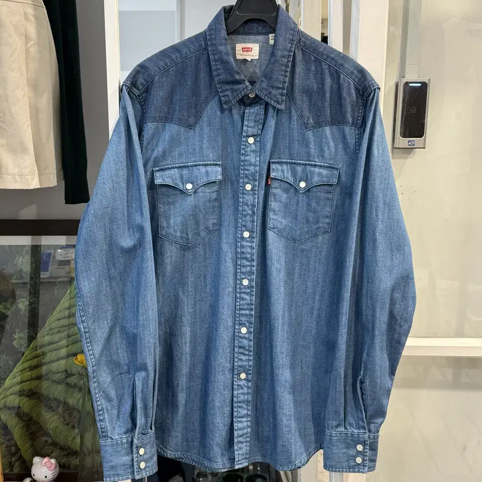 (정품) Levis 리바이스 데님 웨스턴셔츠