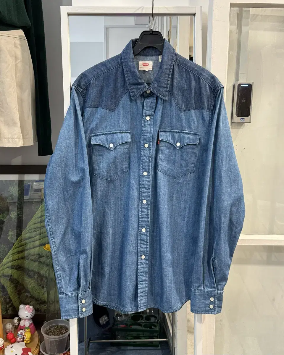 (정품) Levis 리바이스 데님 웨스턴셔츠