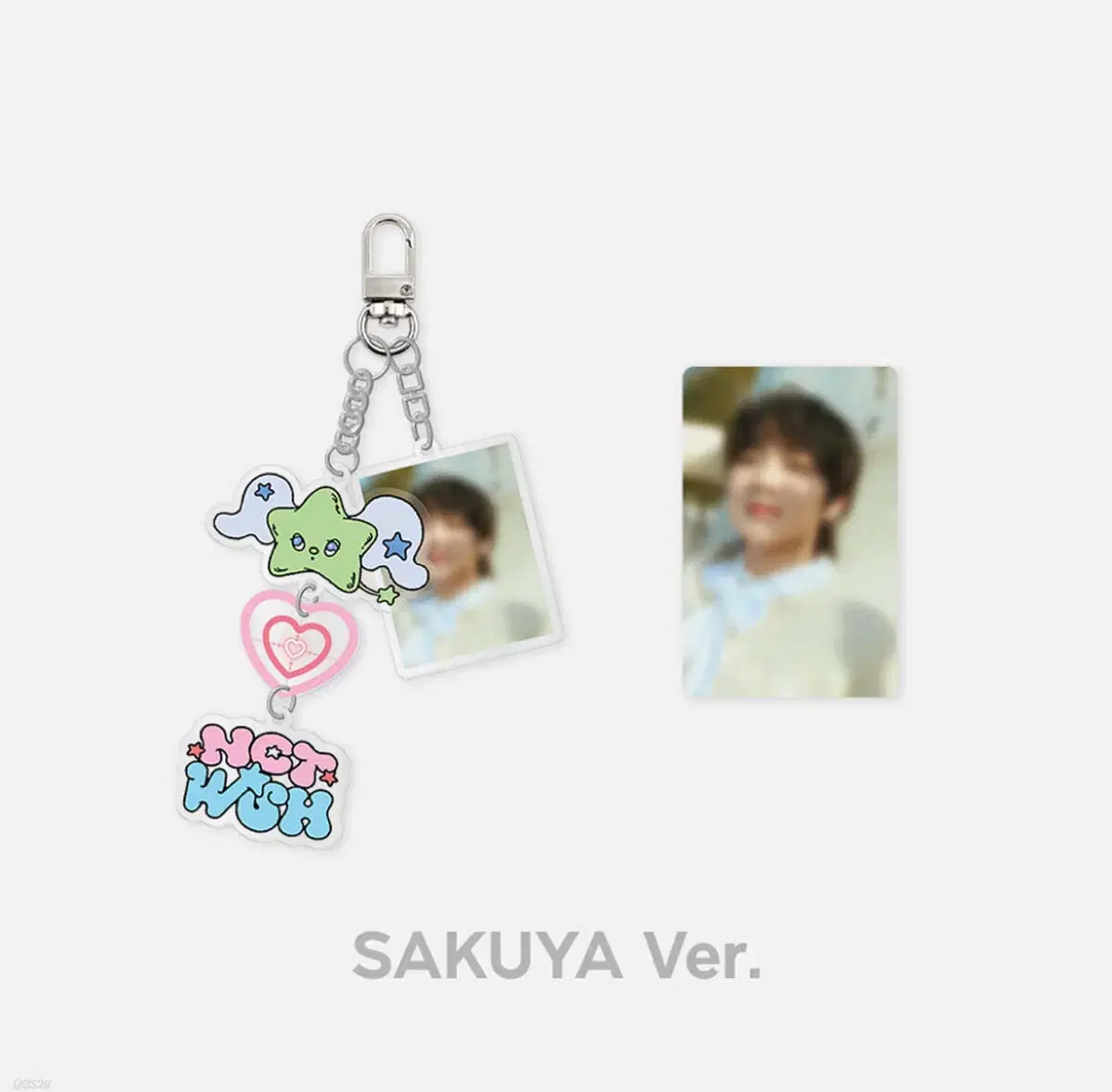 NCT Wish acrylic Photo keyring Sakuya unsealed