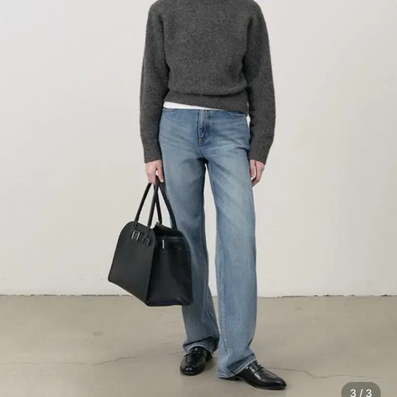 던스트 9OS WIDE LEG JEANS