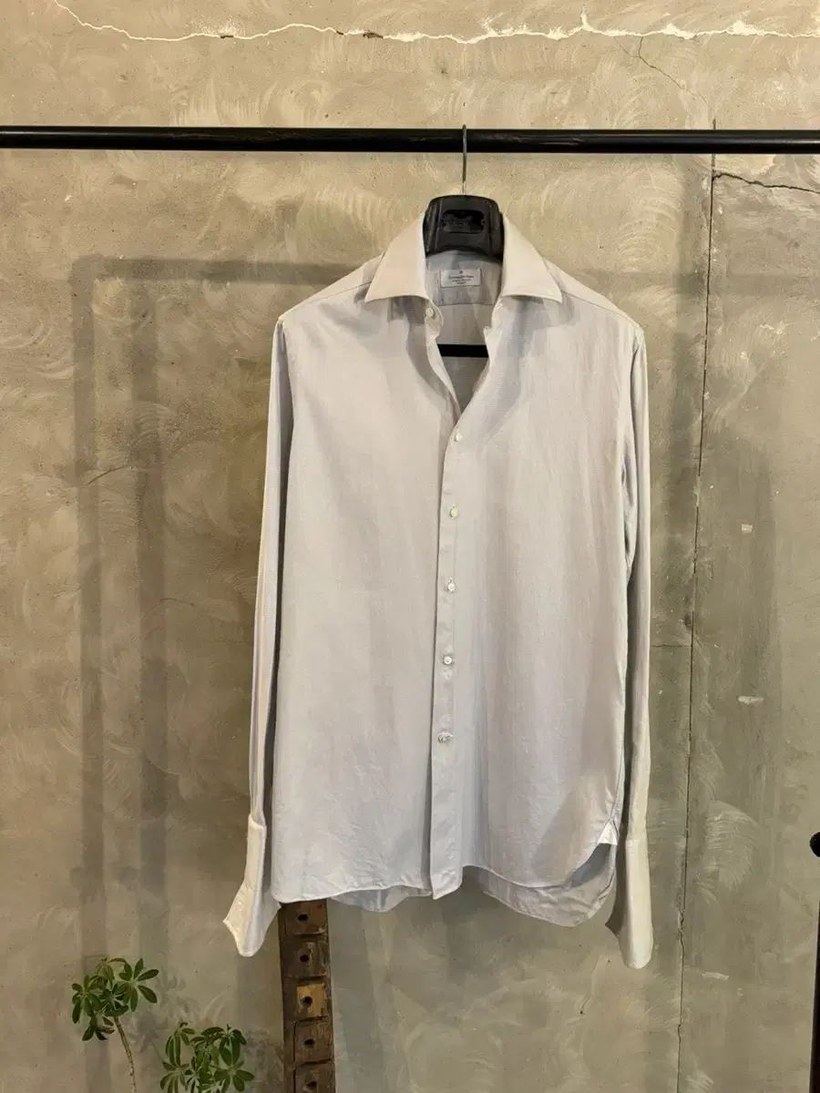 Zegna French cuff shirt men100