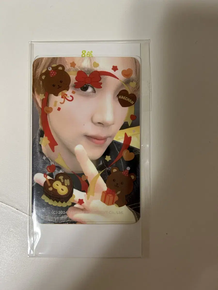 nct haechan 8th anniversarymdhaechan wts haechanphotocardyangdo ncthaechan kids