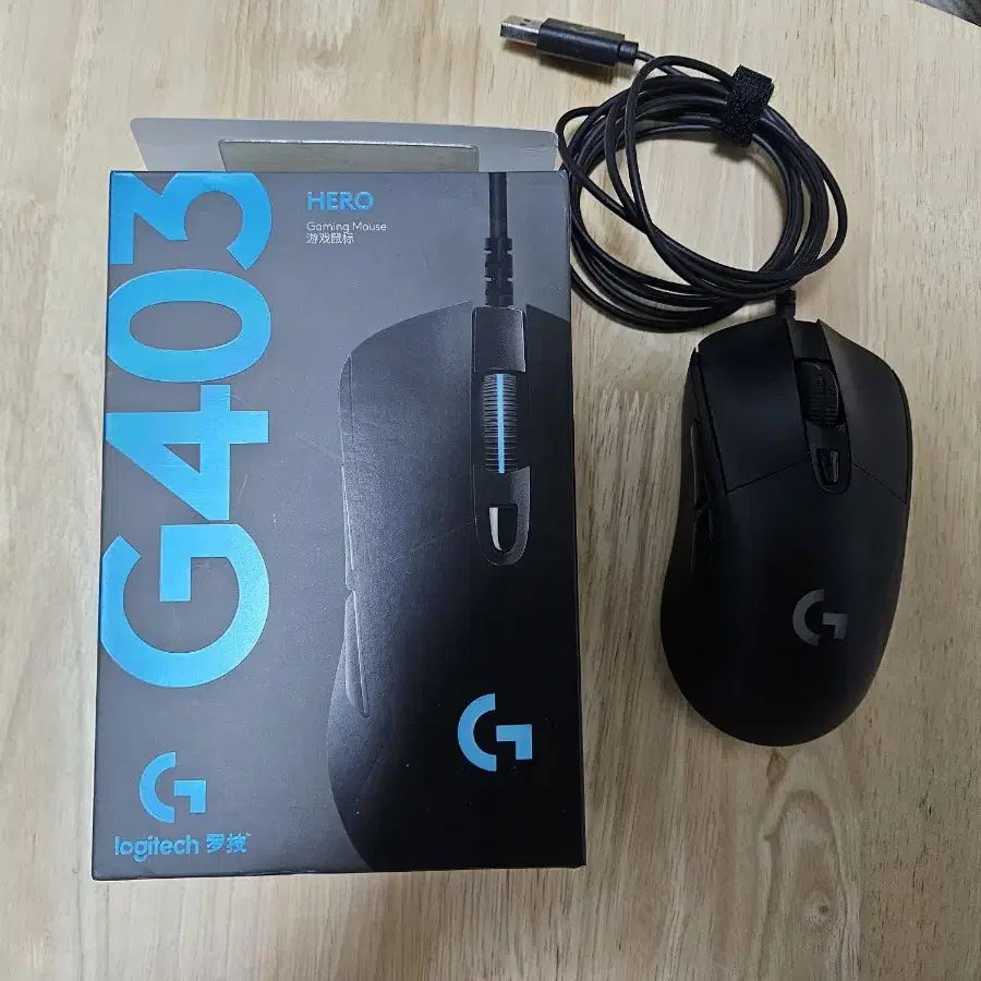 G403 hero 마우스