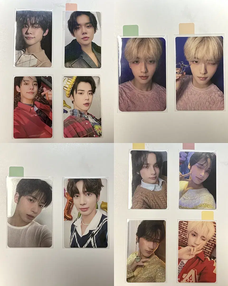 txt photocard yeonjun soobin beomgyu taehyun hooning universal temptation weverse japan shora