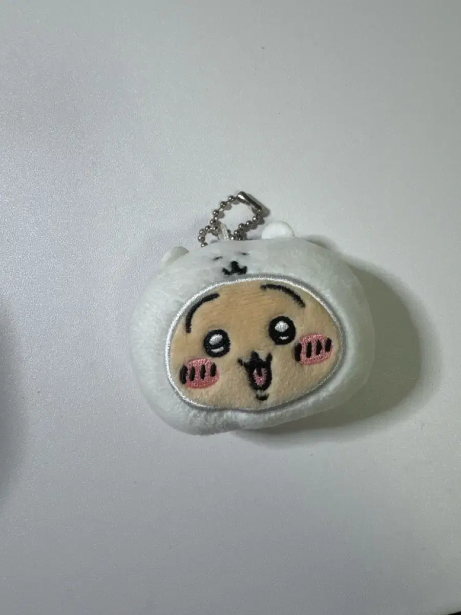 Usagi Face Drops keyring Kao Chiikawa Hachiware