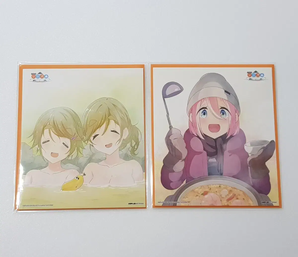 Theatrical version of Yurukam Nadeshiko Aoi colored paper 2 sheets bulk Sells