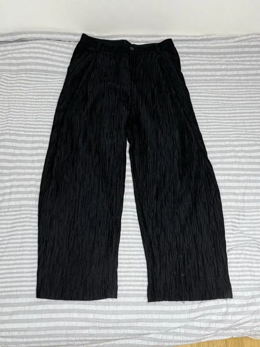 Youth Pleated Trousers Black S