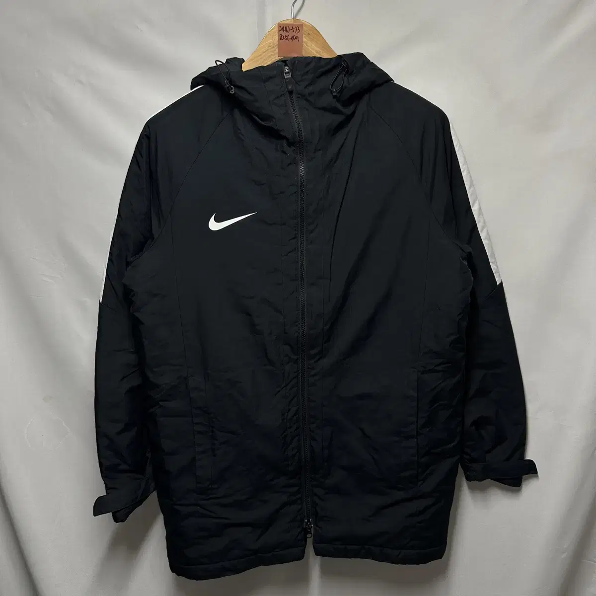 [Genuine/M] Nike Swoosh Dry Squad Black Field Padding