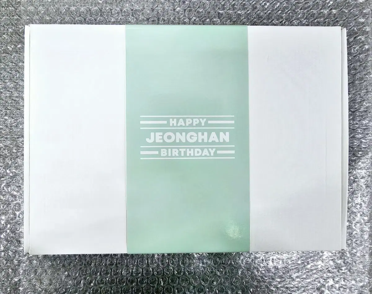 Seventeen jeonghan birthday box with sangbak photocard full