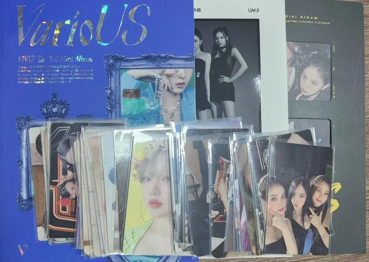 Viviz unsealed album + photocard