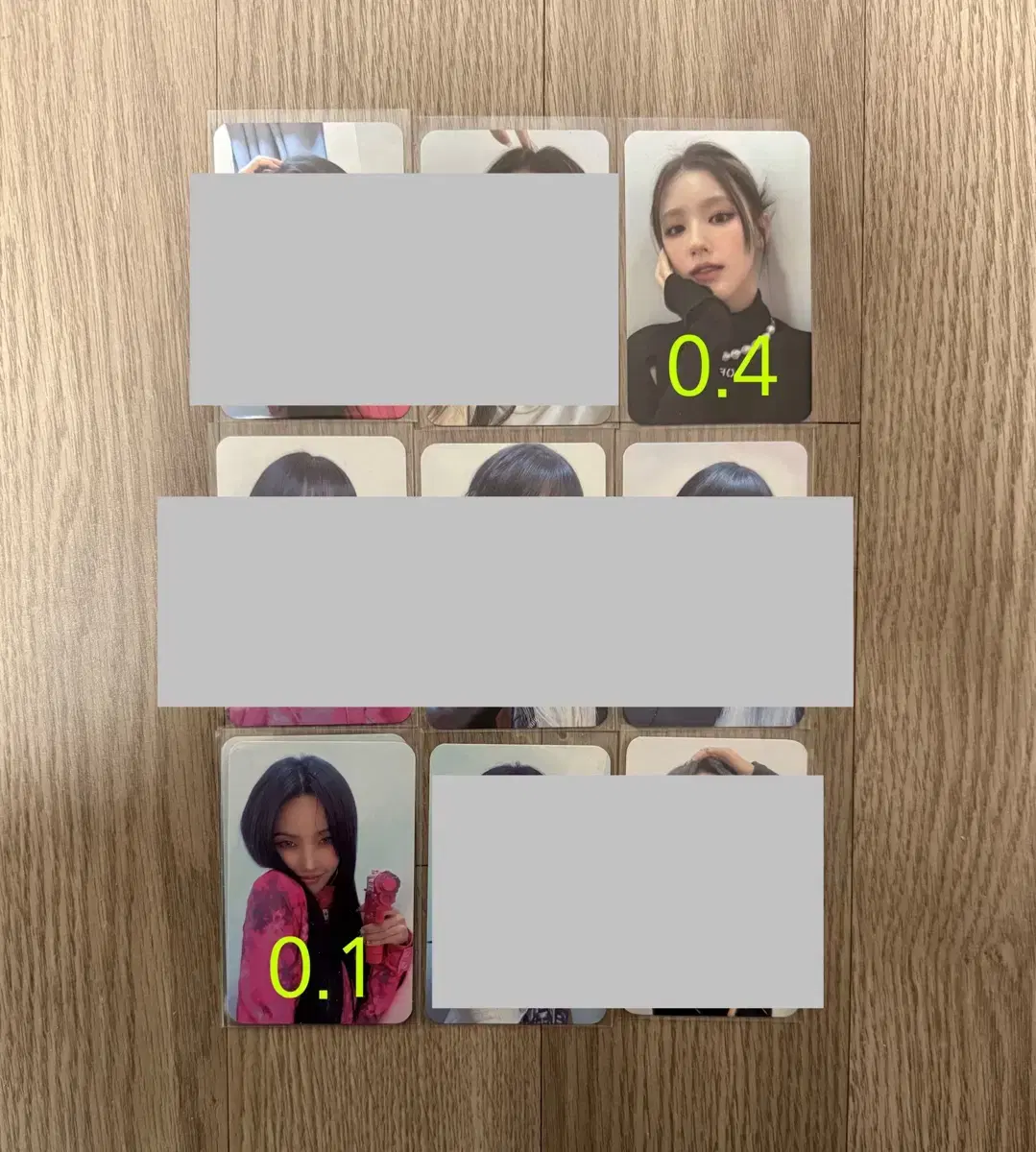 Gidles miyeon minnie soyeon yuqi shuhua Tomboy album photocard Alpo