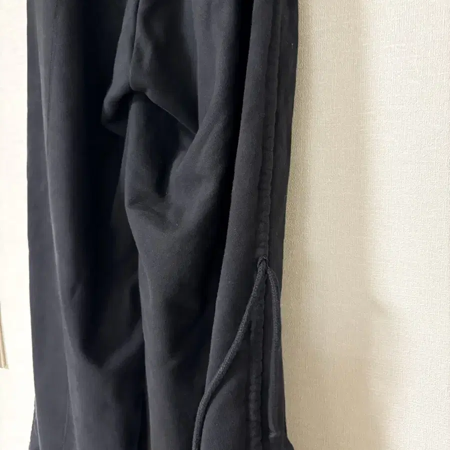 M) vain 베인 BLACK DRAWSTRING PANTS