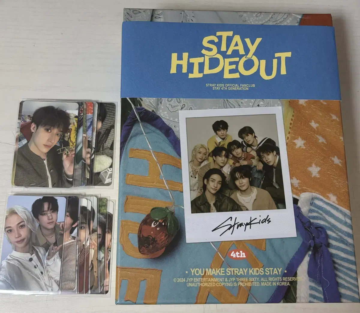 Bombshell) SKZ skz Stay 4 kit All unsealed