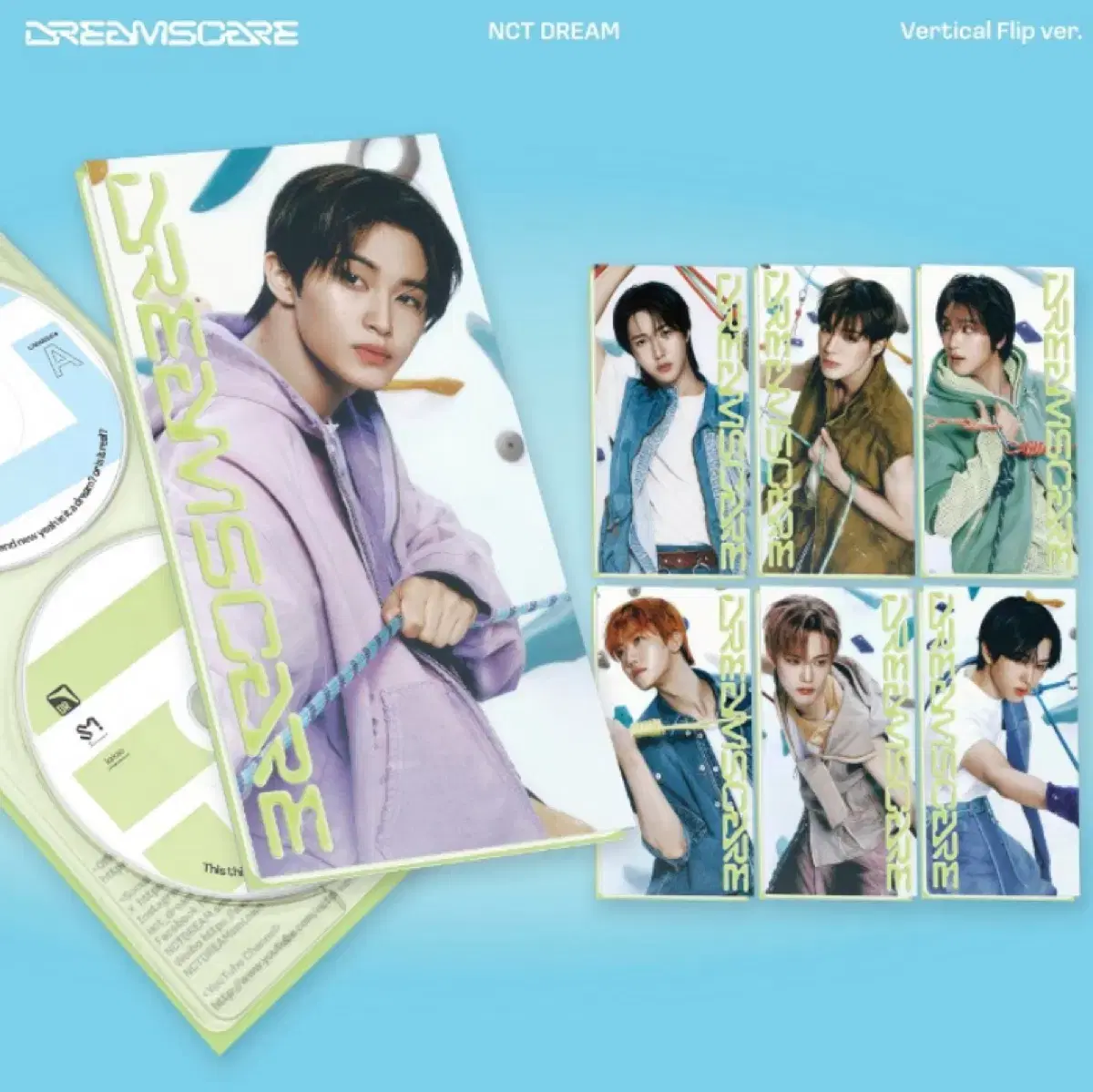 nct dream sealed album dreamscape vertical flip wts