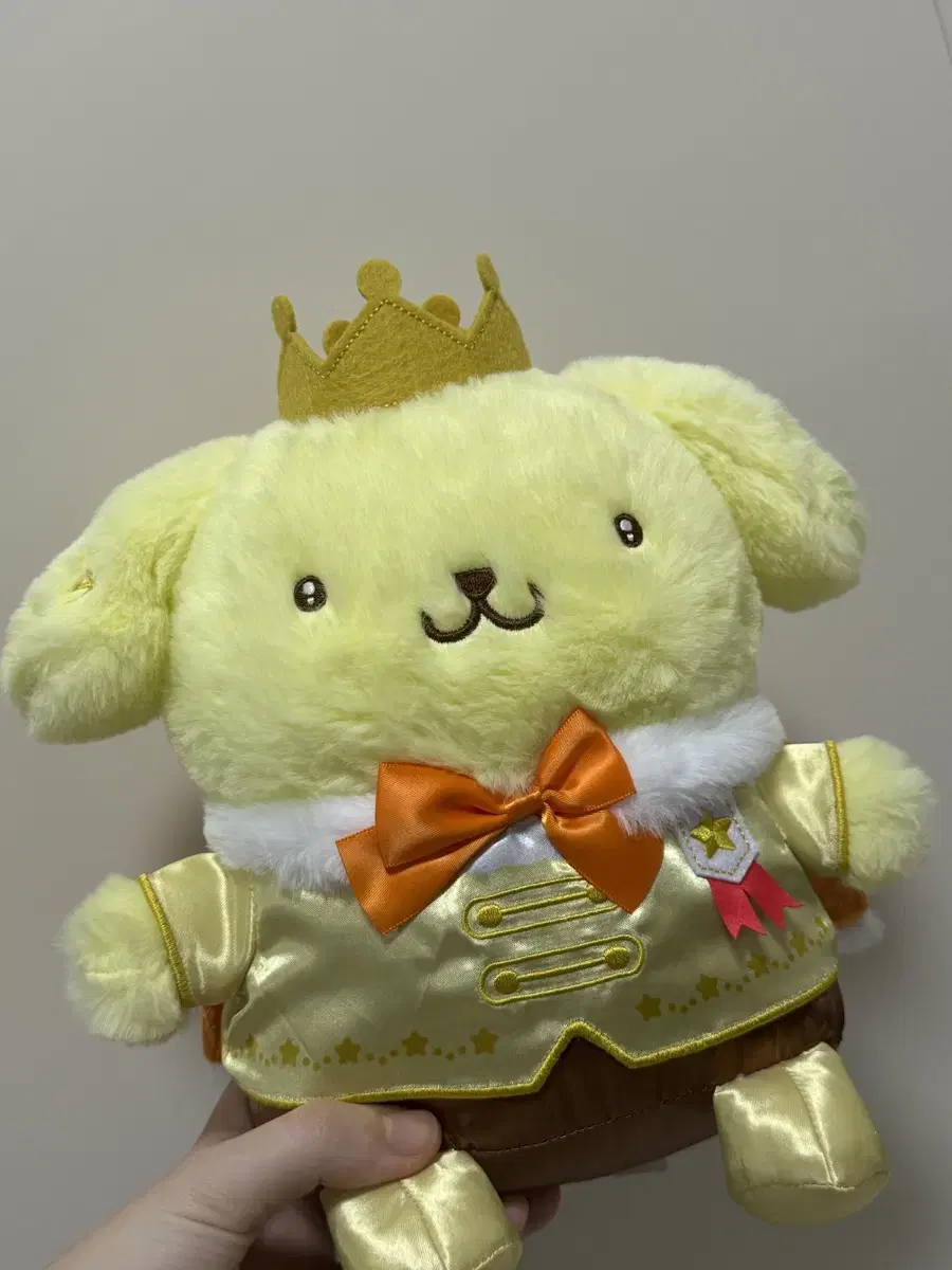 Sanrio Pompompurin 24cmDollMy Number One CrownSeries MascotClassicsGachaFigures