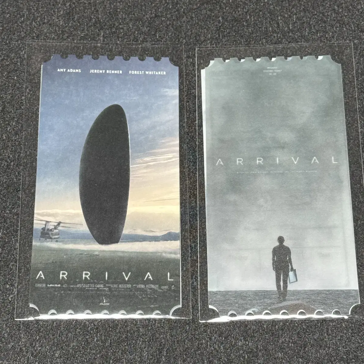 컨택트 오리지널티켓 오티 메가박스 굿즈 특전 OT ARRIVAL