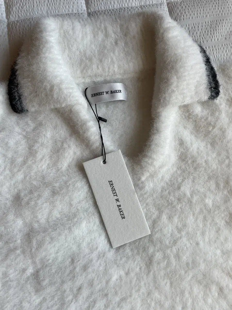 Ernest w baker White polo knit