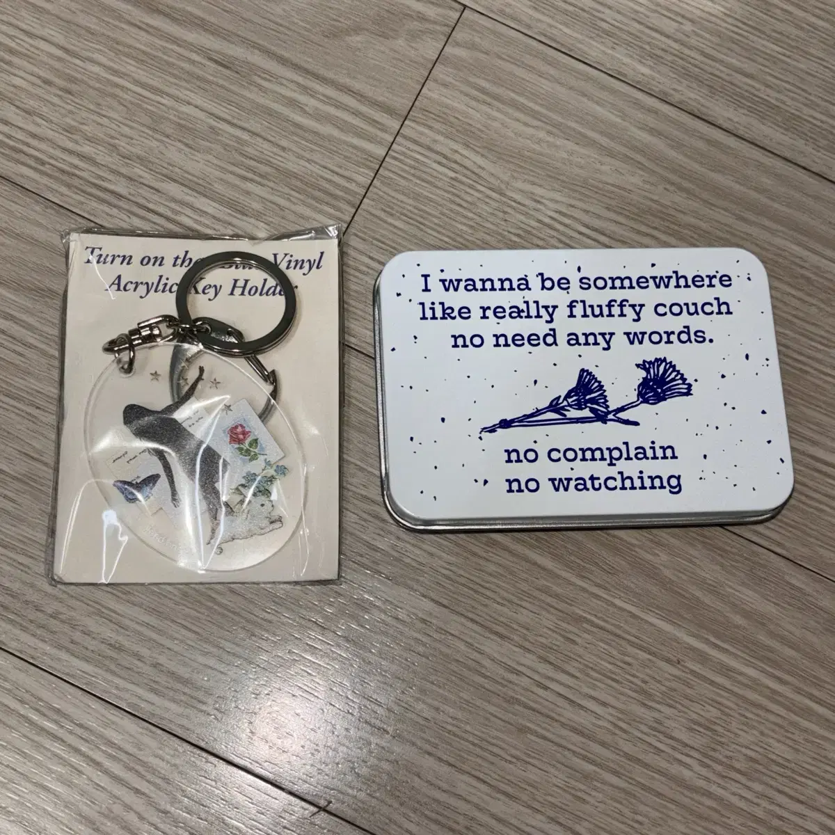 Baek Yerin Keyring, Tin Case (Sticker)