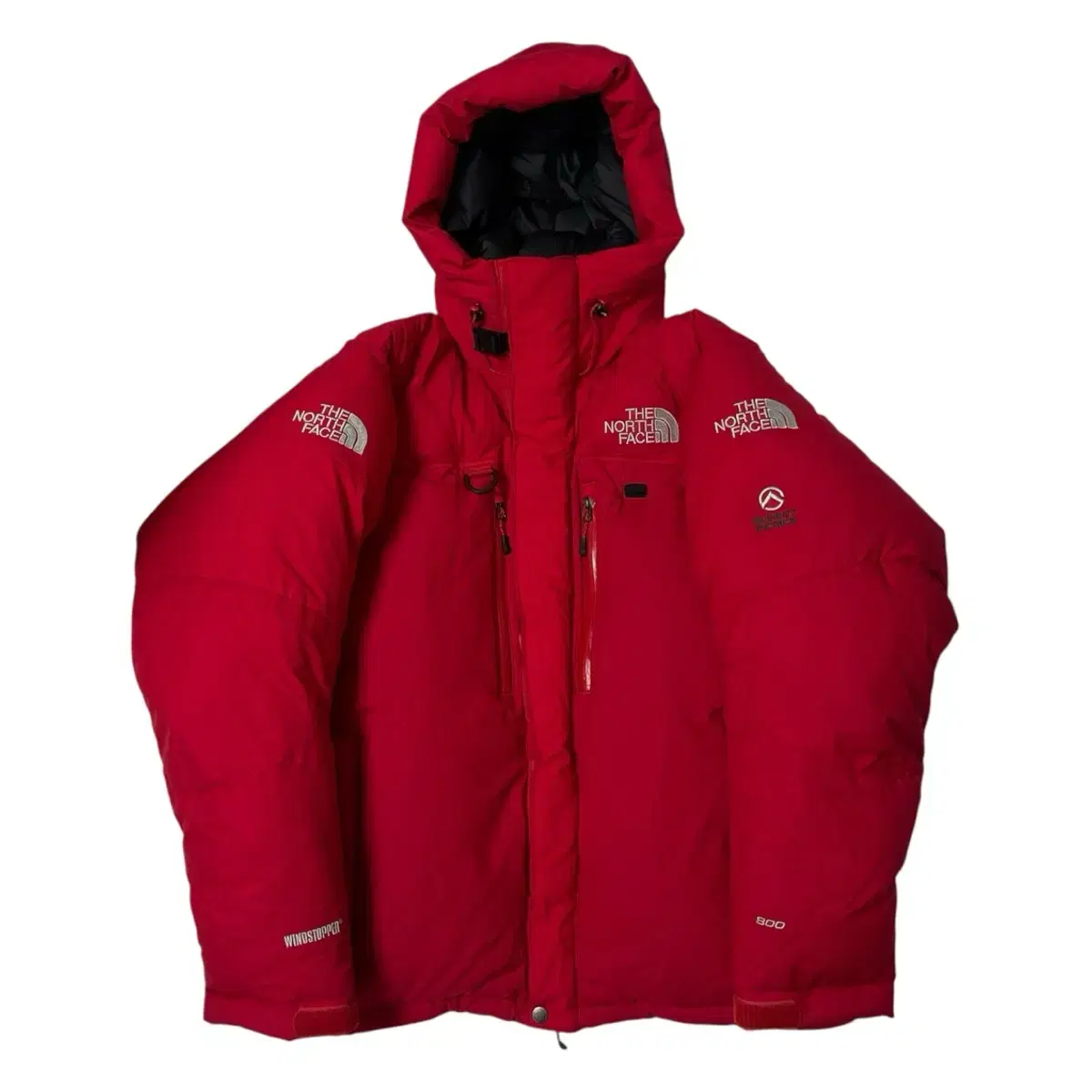 The North Face Colossal Himalaya 800 Puffer Parka Red M