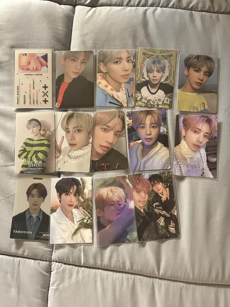 txt taehyun photocard bulk wts