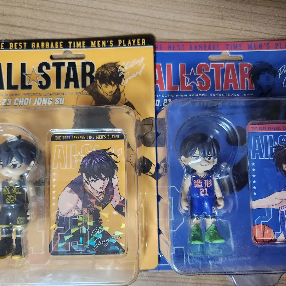 Garbage Time Gakta pop up All-Star Figures Byungchan Park Chungsoo Choi