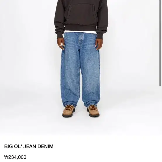 스투시 빅올진 BIG OL' JEAN DENIM 36사이즈