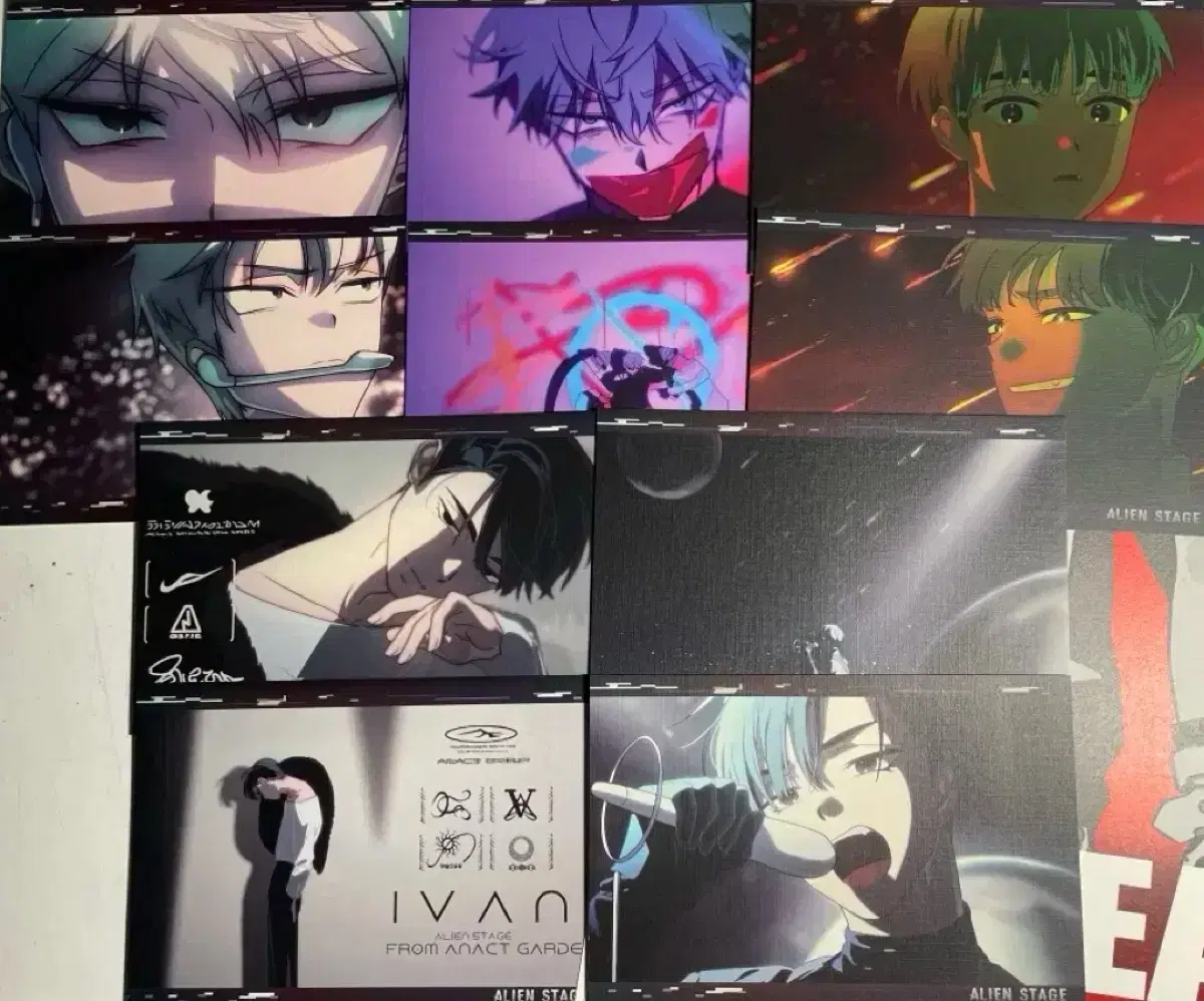 10 sheets in bulk) Este Alien Stage Ivan Til Chinese Cafe Postcard