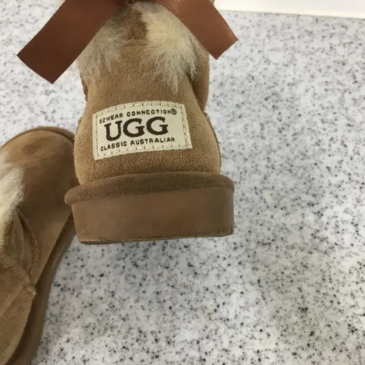 UGG 어그 키즈 리본 부츠 165