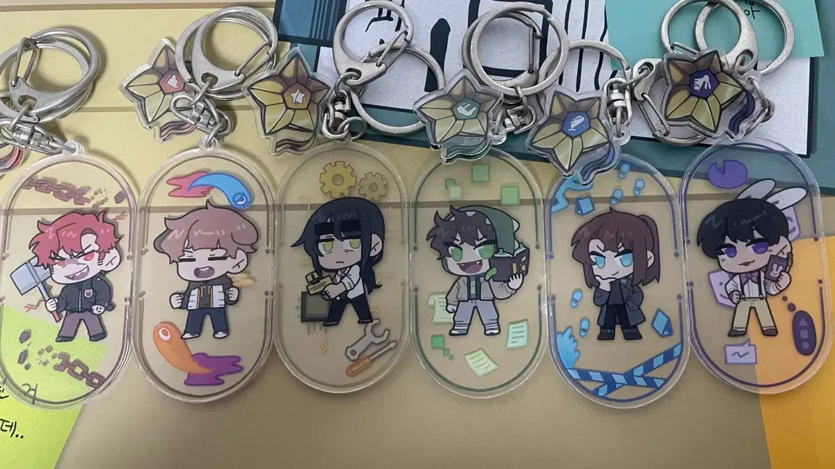 Sleepground/Potip Mishuvan keyring wts