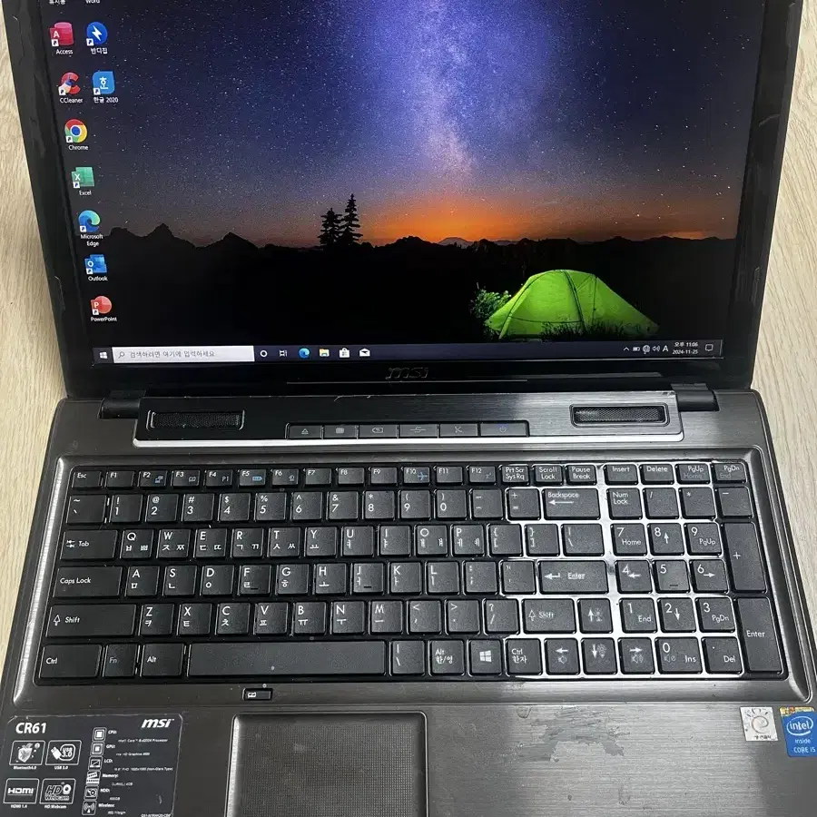 MSI CR61 노트북 i5-4200M SSD 120GB